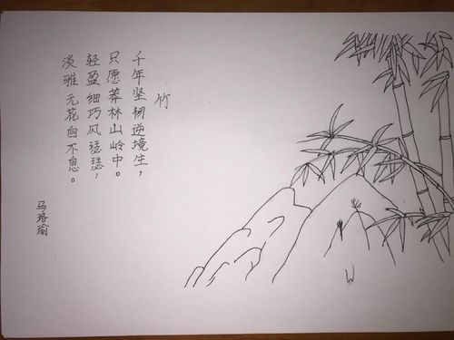 关于竹的诗